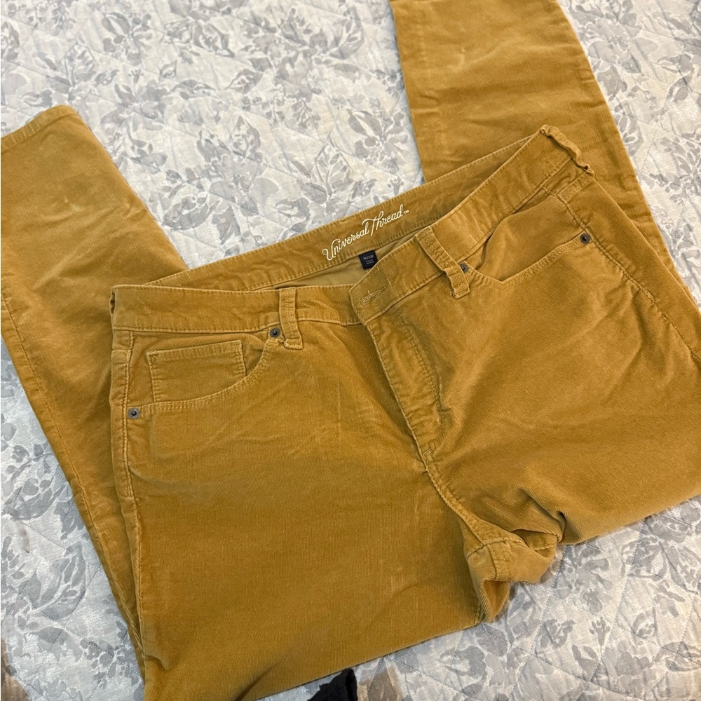 Universal Thread Tan Corduroy Pants